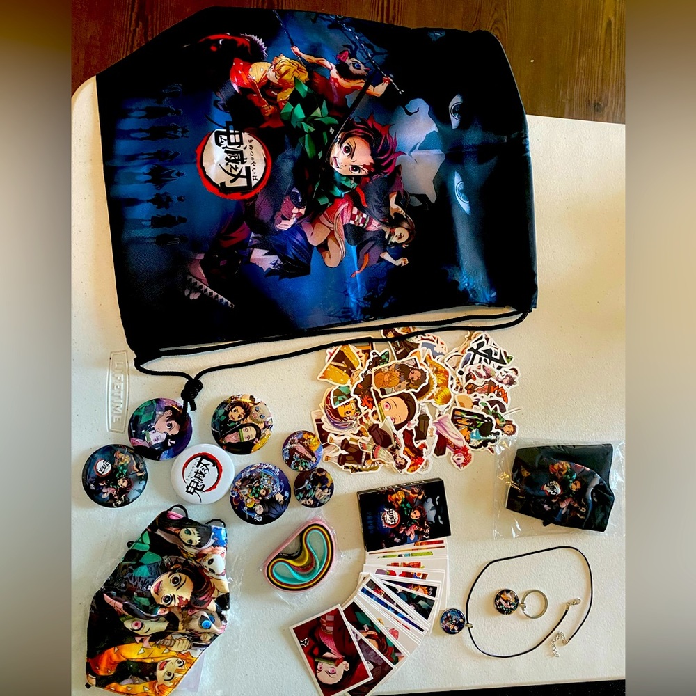 Pack of demon slayer anime